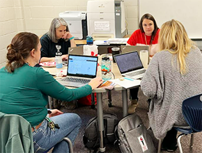 Camp Creek ES Kindergarten Teacher Planning session